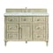 James Martin Vanities 48'' Single Vanity, Whitewashed Oak w/ 3 CM Ethereal Noctis Quartz Top 424-V48-WWO-3ENC - alternate 1